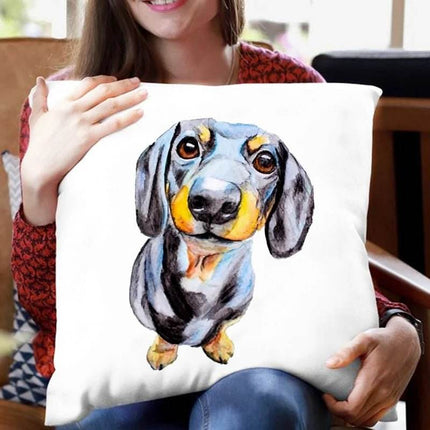 I Love My Dachshund Sofa Throw Cover Pillows Decor - Pillows Decor - Wandering Tribe - Mad Fly Essentials