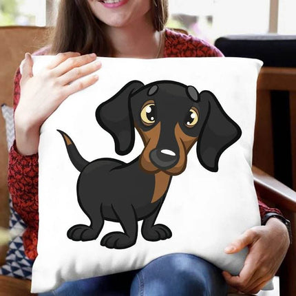 I Love My Dachshund Sofa Throw Cover Pillows Decor - Pillows Decor - Wandering Tribe - Mad Fly Essentials