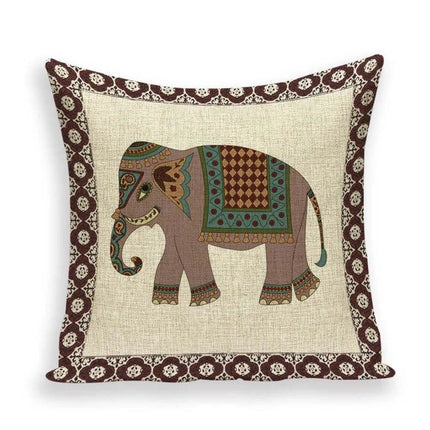 Indian Moroccan Elephant Animal Pillows Decor - Mad Fly Essentials