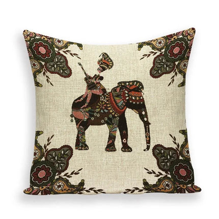 Indian Moroccan Elephant Animal Pillows Decor - Mad Fly Essentials