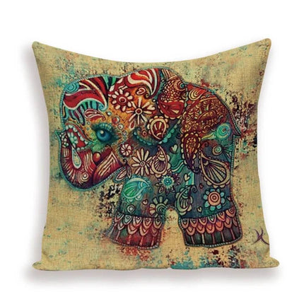 Indian Moroccan Elephant Animal Pillows Decor - Mad Fly Essentials