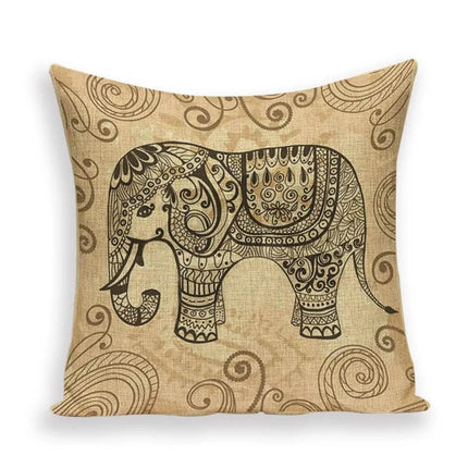 Indian Moroccan Elephant Animal Pillows Decor - Mad Fly Essentials