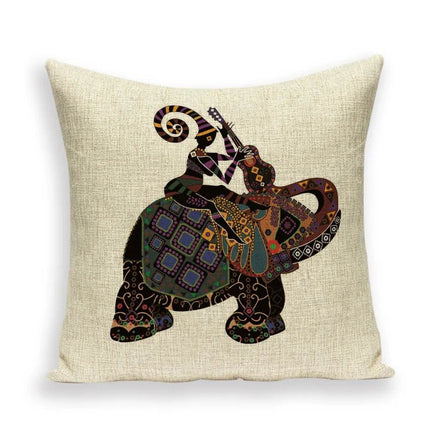 Indian Moroccan Elephant Animal Pillows Decor - Mad Fly Essentials