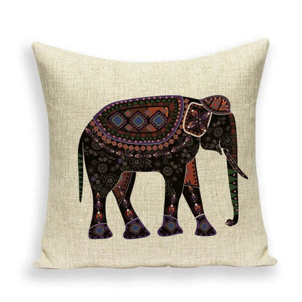 Indian Moroccan Elephant Animal Pillows Decor - Mad Fly Essentials