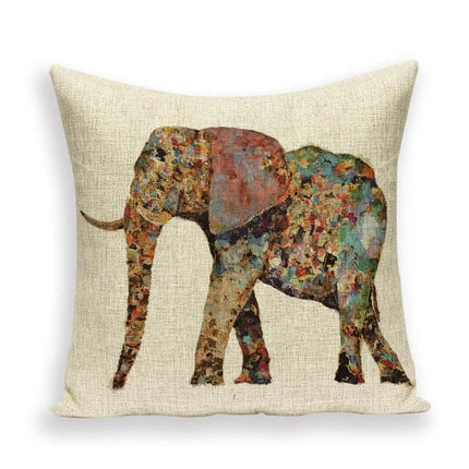 Indian Moroccan Elephant Animal Pillows Decor - Mad Fly Essentials
