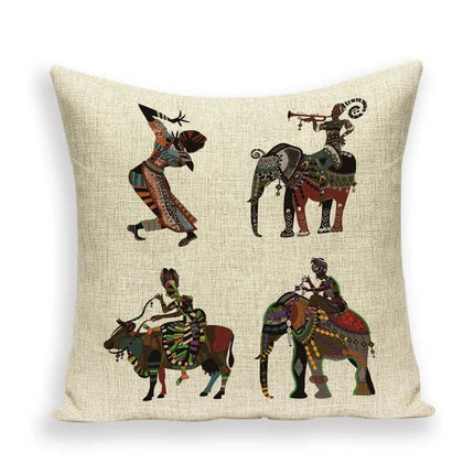 Indian Moroccan Elephant Animal Pillows Decor - Mad Fly Essentials