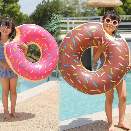 Inflatable Funny Donut Swimming Ring Float - Inflatable - Partigos - Mad Fly Essentials