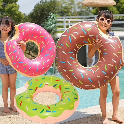 Inflatable Funny Donut Swimming Ring Float - Inflatable - Partigos - Mad Fly Essentials