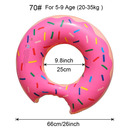 Inflatable Funny Donut Swimming Ring Float - Inflatable - Partigos - Mad Fly Essentials