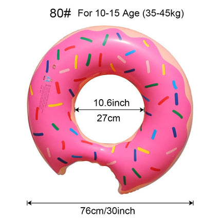 Inflatable Funny Donut Swimming Ring Float - Inflatable - Partigos - Mad Fly Essentials