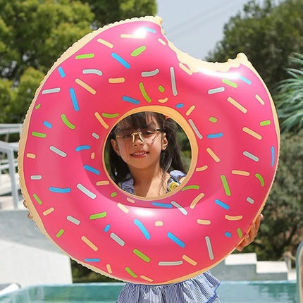 Inflatable Funny Donut Swimming Ring Float - Inflatable - Partigos - Mad Fly Essentials