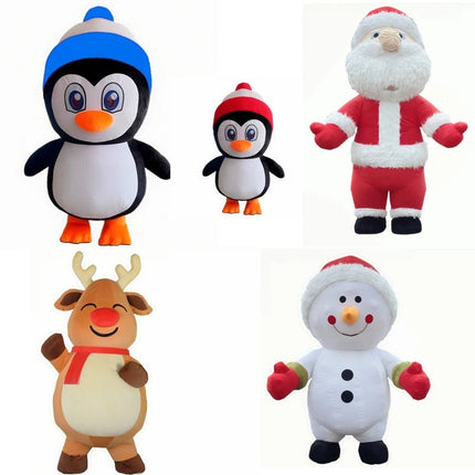Inflatable Penguin Women Costume Carnival Birthday Party Set - Inflatable - Anonymity - Mad Fly Essentials