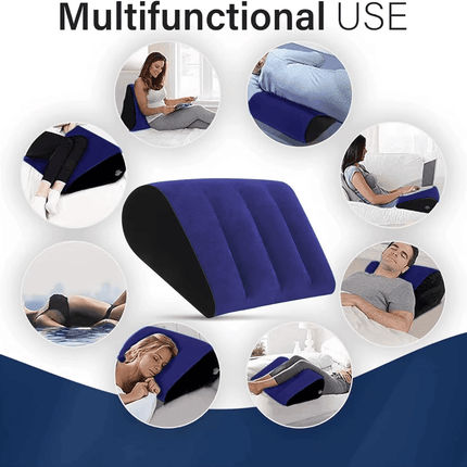 Inflatable Wedge Cloud Pillows Decor Travel Gear - Travel Gear - toughage - Mad Fly Essentials