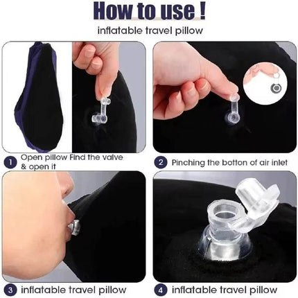 Inflatable Wedge Cloud Pillows Decor Travel Gear - Travel Gear - toughage - Mad Fly Essentials