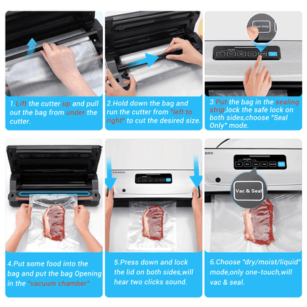 INKBIRDPLUS INK - VS02 Vacuum Sealing Machine Kitchen Essentials - Kitchen Essentials - Inkbird - Mad Fly Essentials