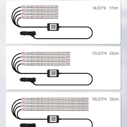 Interior Ambient Night Light Auto LED Light - Auto LED Light - Fccemc - Mad Fly Essentials