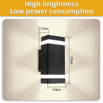 Interior External LED Waterproof Wall Sconce - Mad Fly Essentials