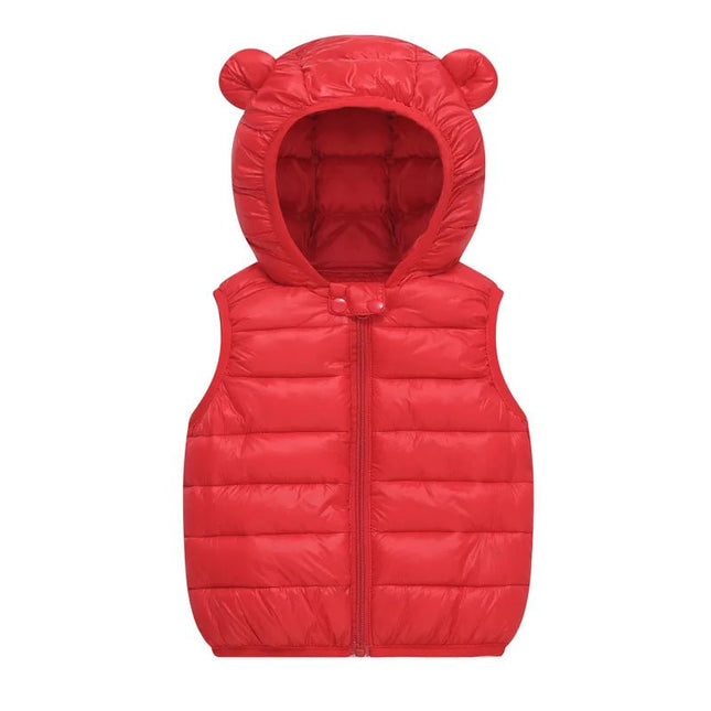 Jacket Baby Boy Warm Down Vest Toddler Kids Hoodies Outerwear - Jacket - M2C - Mad Fly Essentials