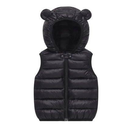 Jacket Baby Boy Warm Down Vest Toddler Kids Hoodies Outerwear - Jacket - M2C - Mad Fly Essentials
