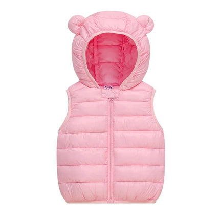 Jacket Baby Boy Warm Down Vest Toddler Kids Hoodies Outerwear - Jacket - M2C - Mad Fly Essentials