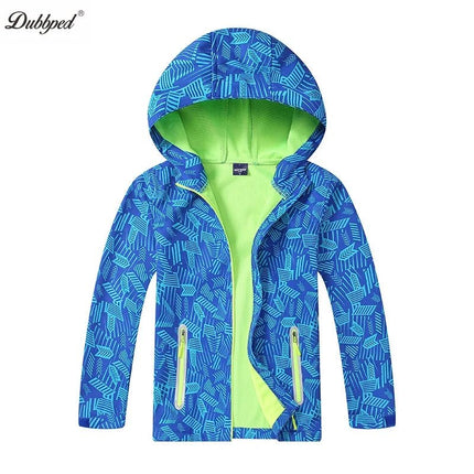 Jacket Baby Boys 3 - 12Y Graffiti Waterproof Polar Fleece Outerwear - Jacket - SGSKIDS - Mad Fly Essentials