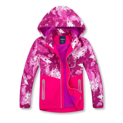 Jacket Boy Kids Waterproof Detachable Hood Fleece Zip Jacket - Jacket - TOP&SKY KIDS - Mad Fly Essentials