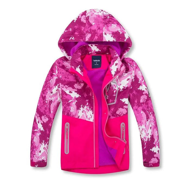 Jacket Boy Kids Waterproof Detachable Hood Fleece Zip Jacket - Jacket - TOP&SKY KIDS - Mad Fly Essentials
