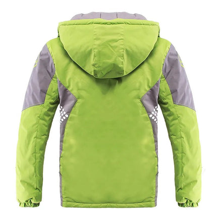 Jacket Boy Winter Blue Fleece Detachable Hood Outerwear - Jacket - TOP&SKY KIDS - Mad Fly Essentials