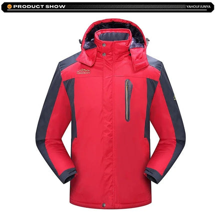 Jacket Men Waterproof Skiing Windbreaker Fleece Winter Outerwear - Jacket - MANTORS - Mad Fly Essentials