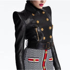 buttons style jacket