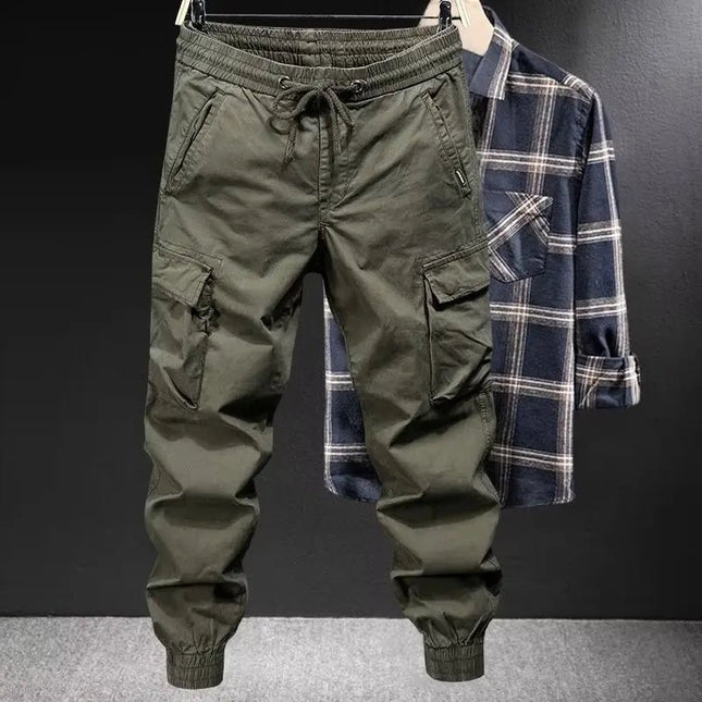 Jeans Men Slim Embroidered Distressed Star Pants - Jeans - EH - MD Jeans - Mad Fly Essentials