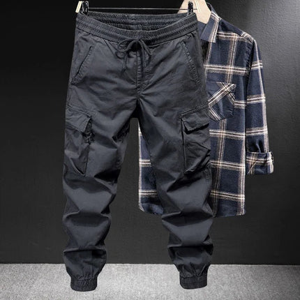 Jeans Men Slim Embroidered Distressed Star Pants - Jeans - EH-MD Jeans - Mad Fly Essentials