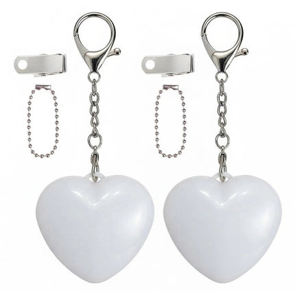Keychain LED USB Heart - Shaped Night Light - Keychain - Reave Cat - Mad Fly Essentials