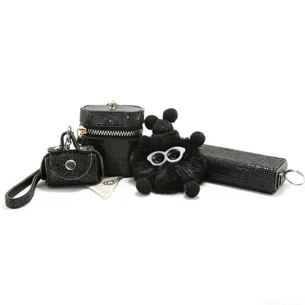 Keychain Self-Defense Sequin Women 4pc set Women Accessories - Keychain - Reave Cat - Mad Fly Essentials