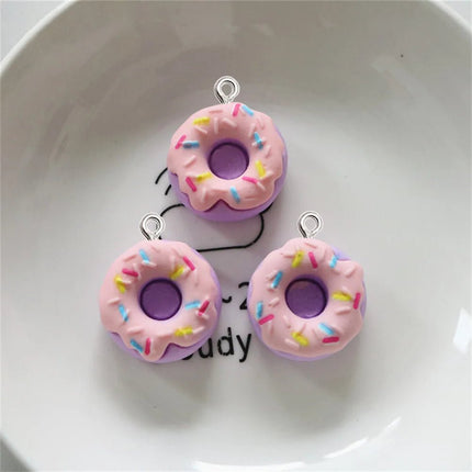 Keychain Women Donut Pendant Keyrings - Keychain - Juice Mate - Mad Fly Essentials