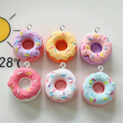 Keychain Women Donut Pendant Keyrings - Keychain - Juice Mate - Mad Fly Essentials