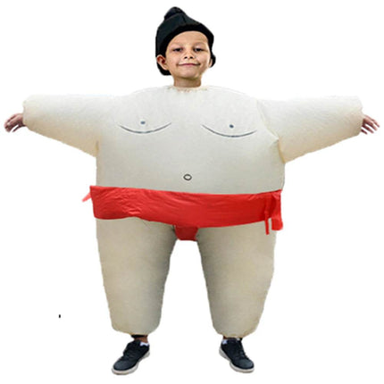 Kid Inflatable Sumo Halloween Costume - Costume - Costumes Plus - Mad Fly Essentials