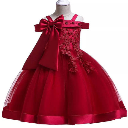 Kids Pink Appliques Girl Costume Dress – Mad Fly Essentials