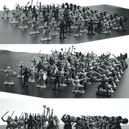 Kids 60pcs/set Medieval Soldier Figurine Warrior Activity Toys - Activity Toys - MagiDeal - Mad Fly Essentials