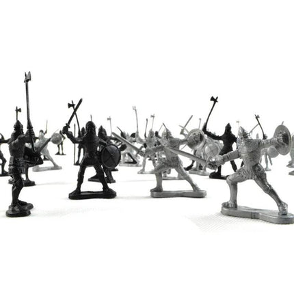 Kids 60pcs/set Medieval Soldier Figurine Warrior Activity Toys - Activity Toys - MagiDeal - Mad Fly Essentials