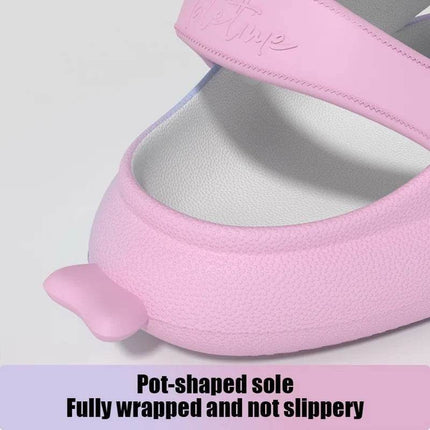 Kids Baby Girl Rainbow Shark Slippers - Slippers - Lorilury - Mad Fly Essentials