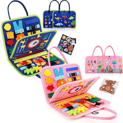 Kids Busy Book Sensory Montessori Early Learning Toys - Early Learning Toys - Mad Fly Essentials - Mad Fly Essentials