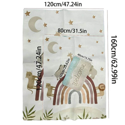 Kids Cartoon Frog Game Floor Decor Mat Activity Toys - Activity Toys - LOUSIDREAM - Mad Fly Essentials