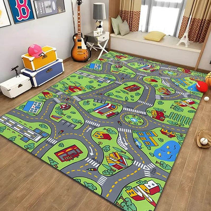 Kids Cartoon Playmat Traffic System Learning Activity Toys - Activity Toys - Kid Essentials - Mad Fly Essentials