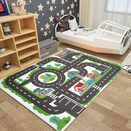 Kids Traffic Floor Map Activity Toys - Mad Fly Essentials