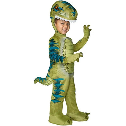 Kids Dinosaur Pink Green T - Rex Costume - Costume - Anonymity - Mad Fly Essentials