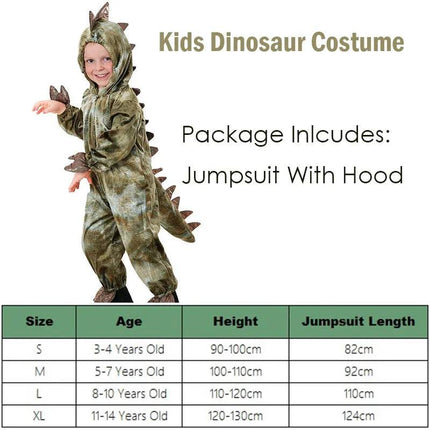 Kids Dinosaur Pink Green T - Rex Costume - Costume - Anonymity - Mad Fly Essentials