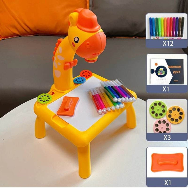 Kids Drawing Craft LED Projector Set Activity Toys - Activity Toys - Kidswant - Mad Fly Essentials