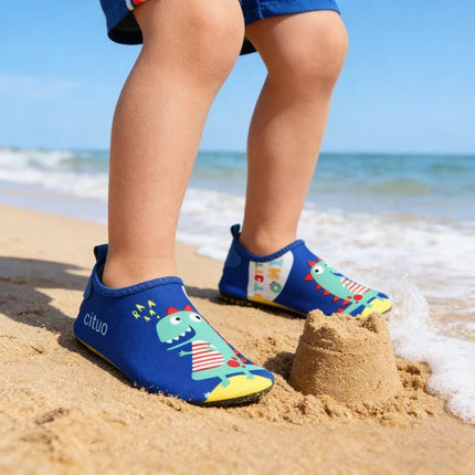 Kids Footwear Baby Girl Pink Dinosaur Animal Water Slippers - Kids Footwear - KLEINE KINDER - Mad Fly Essentials