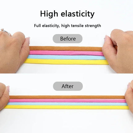 Kids Footwear Elastic Easy Slip-on No-Tie Shoelaces - Kids Footwear - No Tie Shoelaces - Mad Fly Essentials